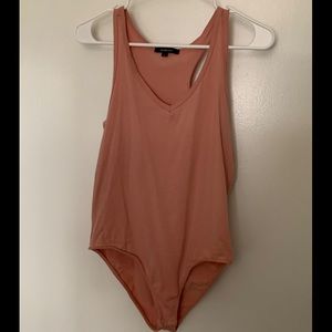 Pretty Beige Pink Bodysuit